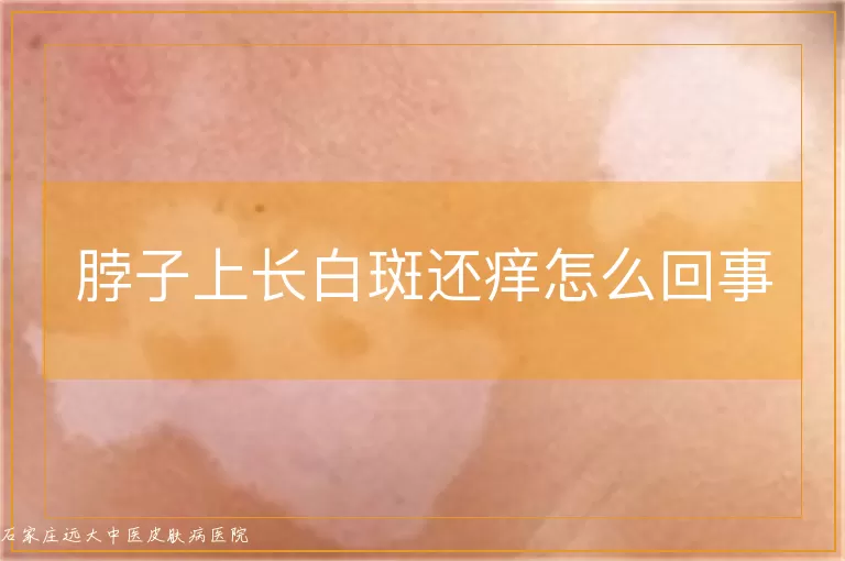 脖子上长白斑还痒怎么回事